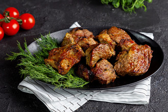 Шашлык из шейной части свинины